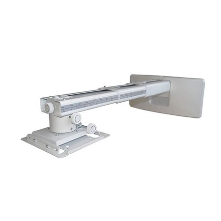 Optoma White Dual Stud Ultra Short Throw Wall Mount Withtelescoping Arm OWM3000